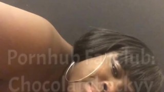 🥰Roleplay: Ebony Big tits / Blowjob & Front Riding POV🥰