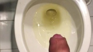 Would you like to watch me pee? Pissing on a lazy Sunday on my Granma's home