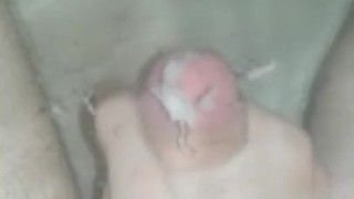 Cumshot in water