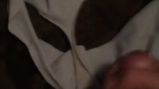 Cumming in my girlfriend panties