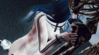 skyrim skeleton man fuck latex Transparent zipper catsuit girl