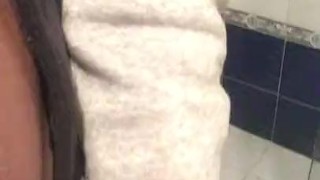 Pissing after a huge cumshot