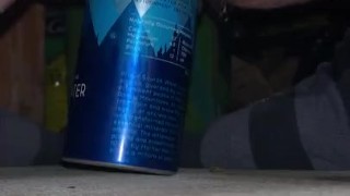Fat Hairy Cunt Riding A Water Bottle
