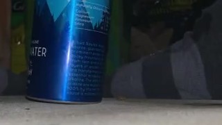 Fat Hairy Cunt Riding A Water Bottle