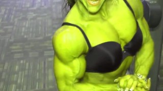 She Hulk Transformation Quick Edit