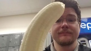 Pansexual Otter Deep Throats Banana