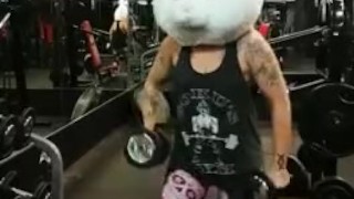 Cardio funny bunny