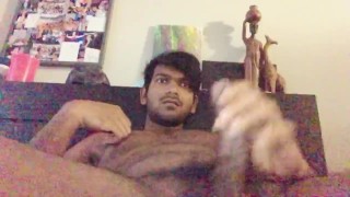 Afternoon cum with hard big cock 