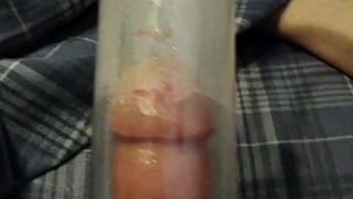 After one hour of pumping