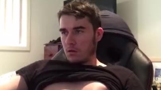 Jerking Off Then Swallowing Cum