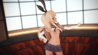 [MMD]Shimakaze-Yeah Oh Ahhh Oh!