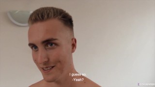 CZECH HUNTER 476 - Blonde Euro Jock Gets Some Good Money For Raw Sex
