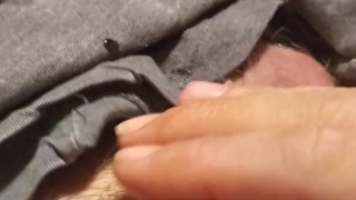 Single male masterbation huge cum shot!