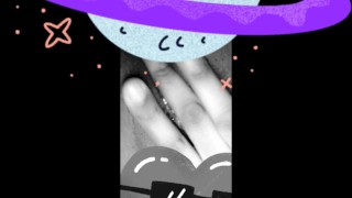 Ebony black pussy in black and white ;)