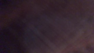 No cum, risky play public stairwell 