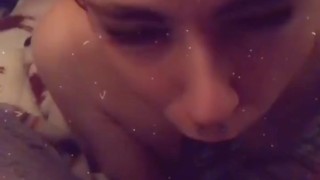 I suck bbc dildo +ahegao