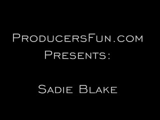 Producersfun - Mr. Producer gives it to beautiful teen Sadie Blake