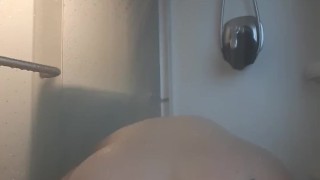 Big titty teen soapy shower.
