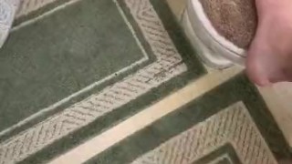 JACKIN OFF BEFORE SHOWER