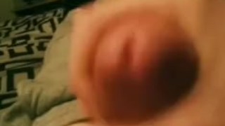 Some dick stroking and cum