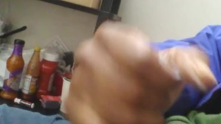Cumshot at work