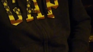Young Latino Jerking His Big Uncut Cock In Public Through His Sport Pants
