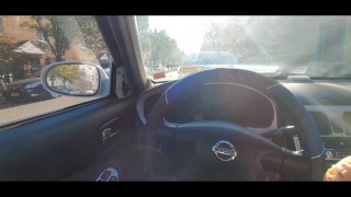 Public car flashing vlog 
