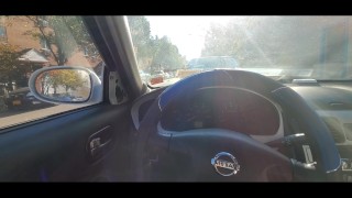 Public car flashing vlog 