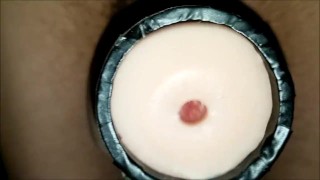 Internal Creampie Of A Sextoy! Ep4.