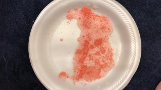 Food Porn: Spraying Pop Rocks With My Cock