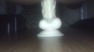 Teen Taking 10in Dildo 