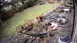 Got caught naked in the garden; both a dream and nightmare