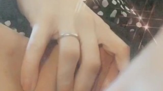 ANAL MASTURBATION XXX ANAL BEADS girl TOUCHING HER TIGHT LIL ASS