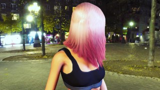 Teen Boobs and Ass Grow Too Big for Sexy Dress - Hourglass Expansion