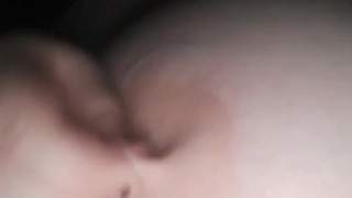 Fat slut slowly fingering her self