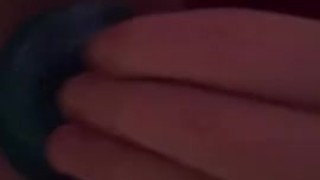 Fucking myself with a dildo 
