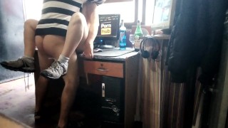 sexo en la oficina