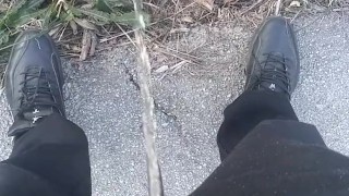 Outdoor fun with piss