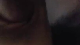 Jacking off until I cum all over my dick.Thick juicy cum.