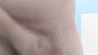 Me cumming in the bathroom