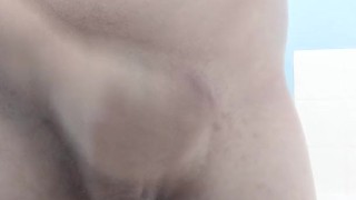 Me cumming in the bathroom