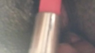 Using vibrator on my clit