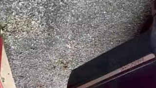 Peed My Jeans at the Storage Shed