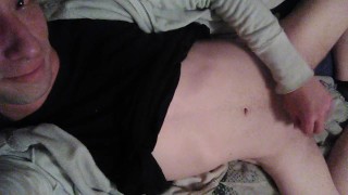 Post-Orgasm Cum-Play and Cum-Eating: Dildo in My Tight Asshole (11/07/2019)
