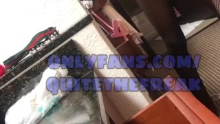QUITETHEFREAK SQUIRTS IN FRONT OF A FRIEND SEE MORE ON ONLYFANS