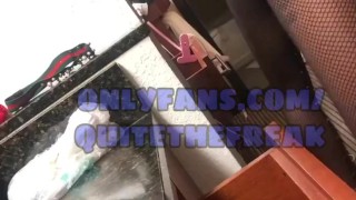 QUITETHEFREAK SQUIRTS IN FRONT OF A FRIEND SEE MORE ON ONLYFANS