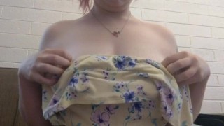 doesn't like wearing bras