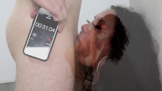Teaser - Sola Stawr SLOPPY Blowjob From A Sexy Latina - Facefuck Deepthroat