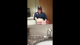 Wearing a Clit Vibe Out in Public BBW Mature MILF