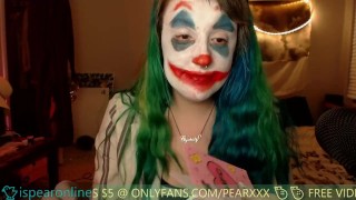 camgirl joker impression camshow myfreecams peartv